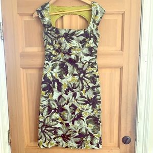 Floral, body con cocktail dress